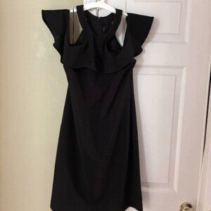 Black off shoulders cocktail and/or party dress